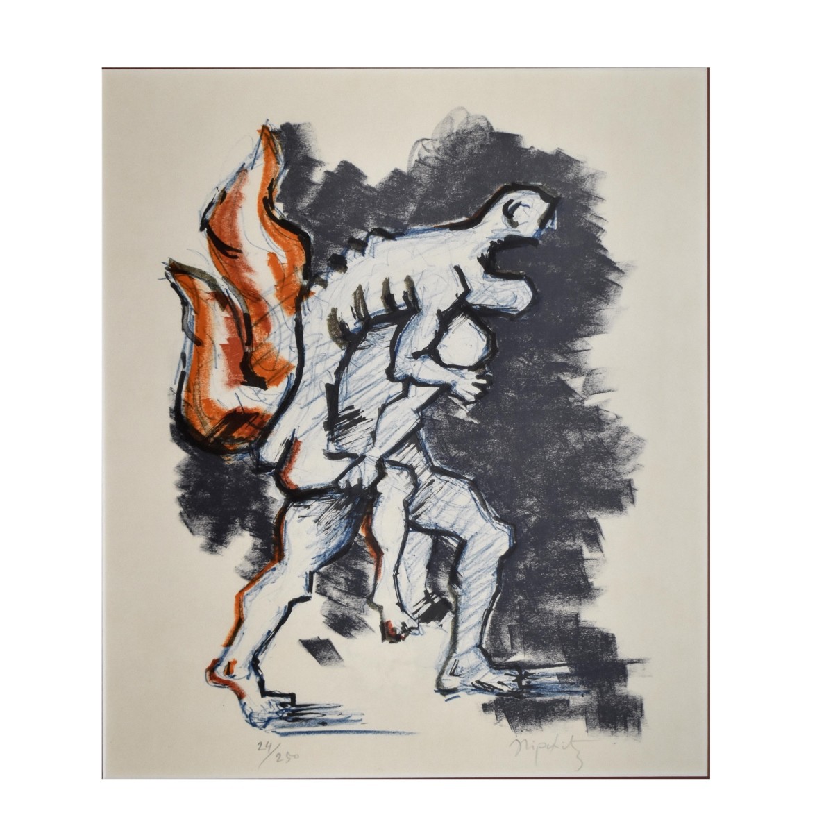 Jacques Lipchitz, Lithograph