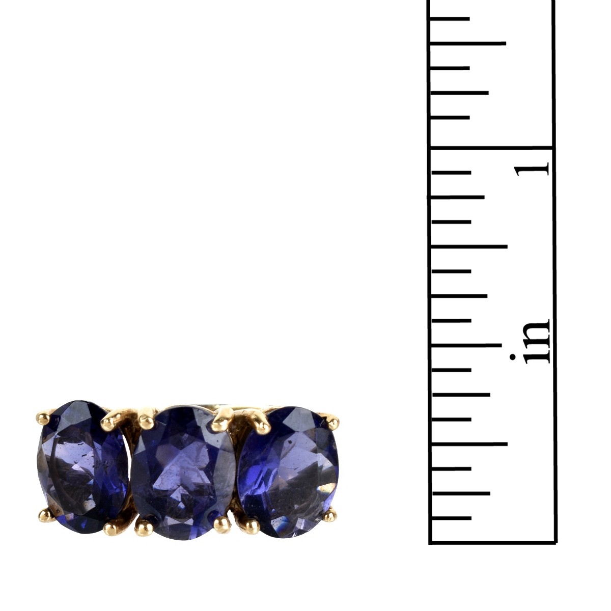 Tanzanite and 10K Ring