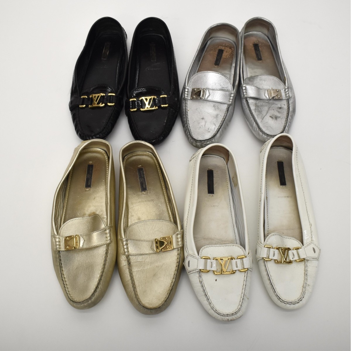 Grouping Louis Vuitton Woman's Loafers