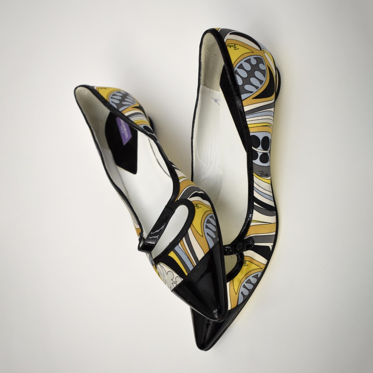 Six pr Designer Shoes including Pucci