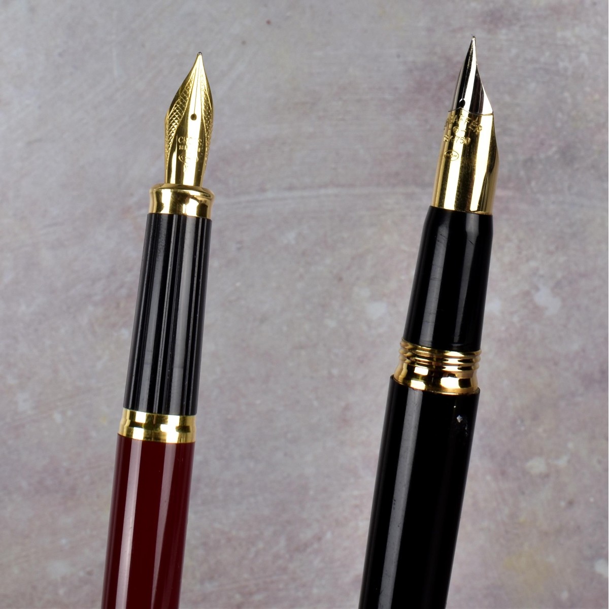 Two Fountain Pens Sheaffer and Cross.