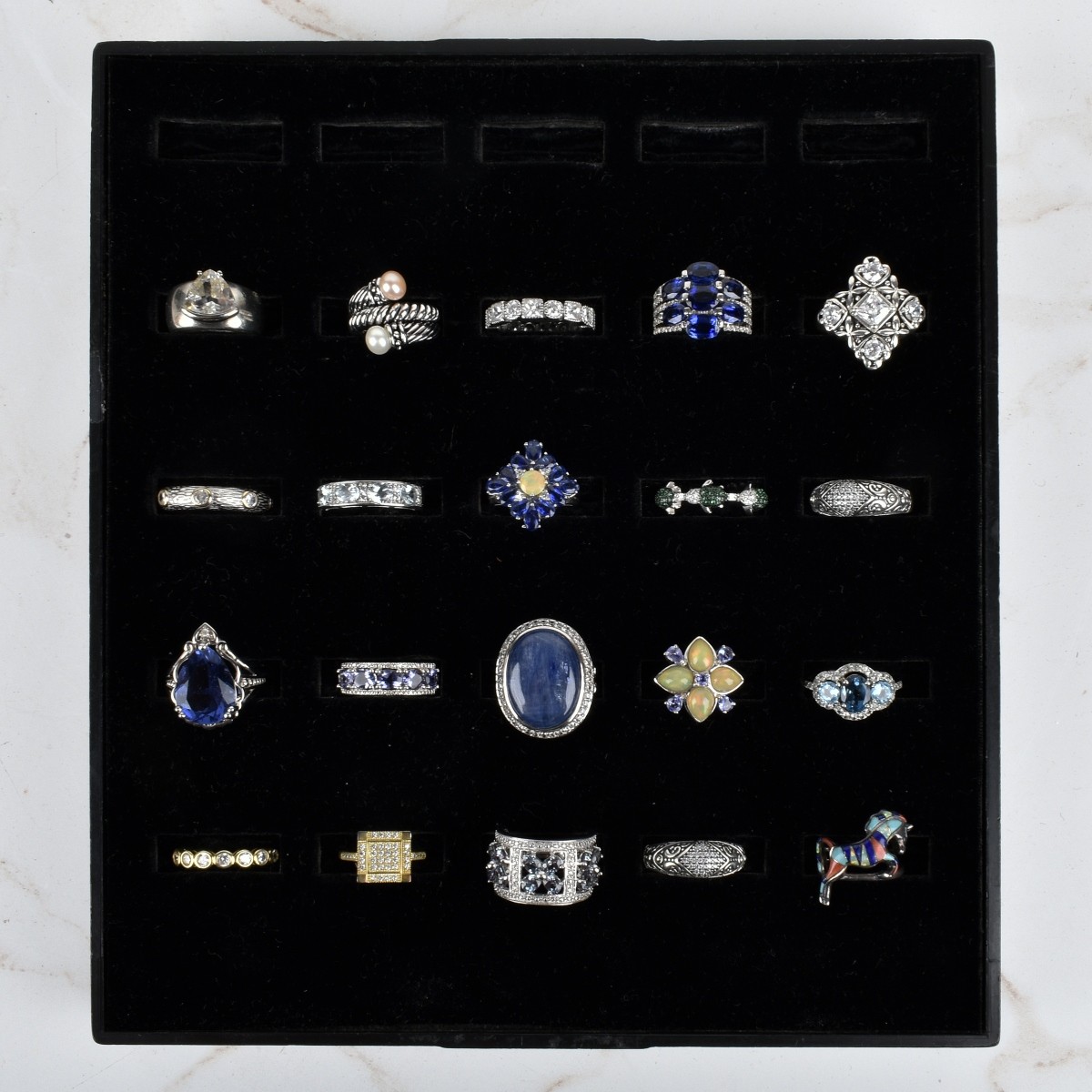 Collection of Sterling Silver Rings