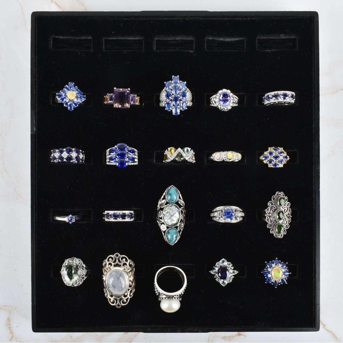 Collection of Sterling Silver Rings