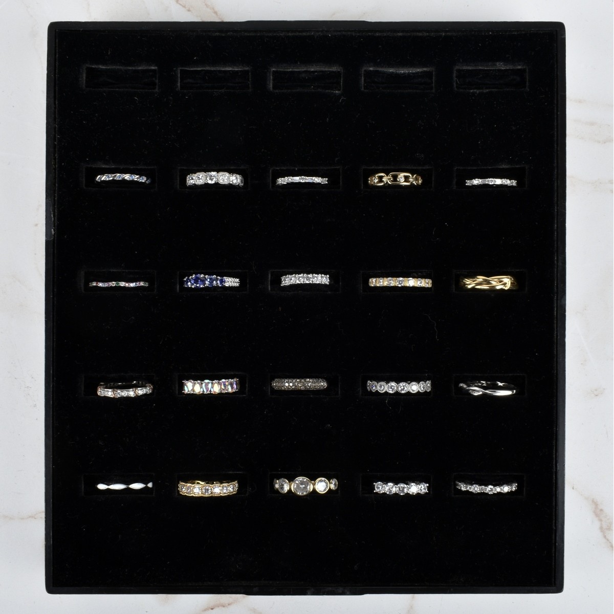 Collection of Sterling Silver Rings