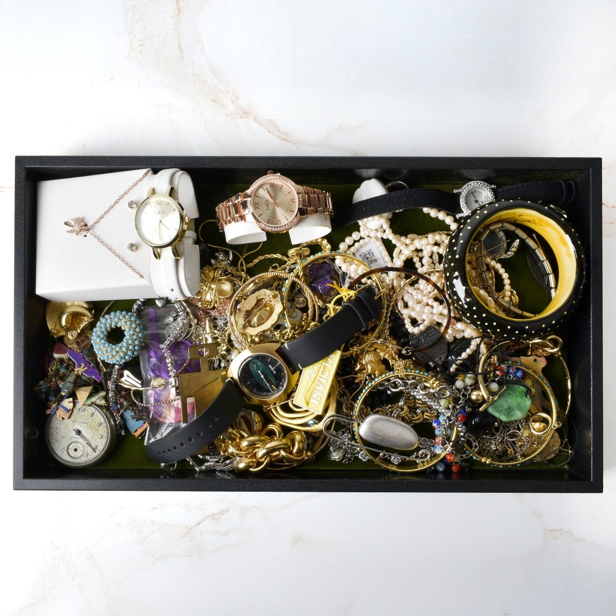 Box Lot of Fashion Jewelry