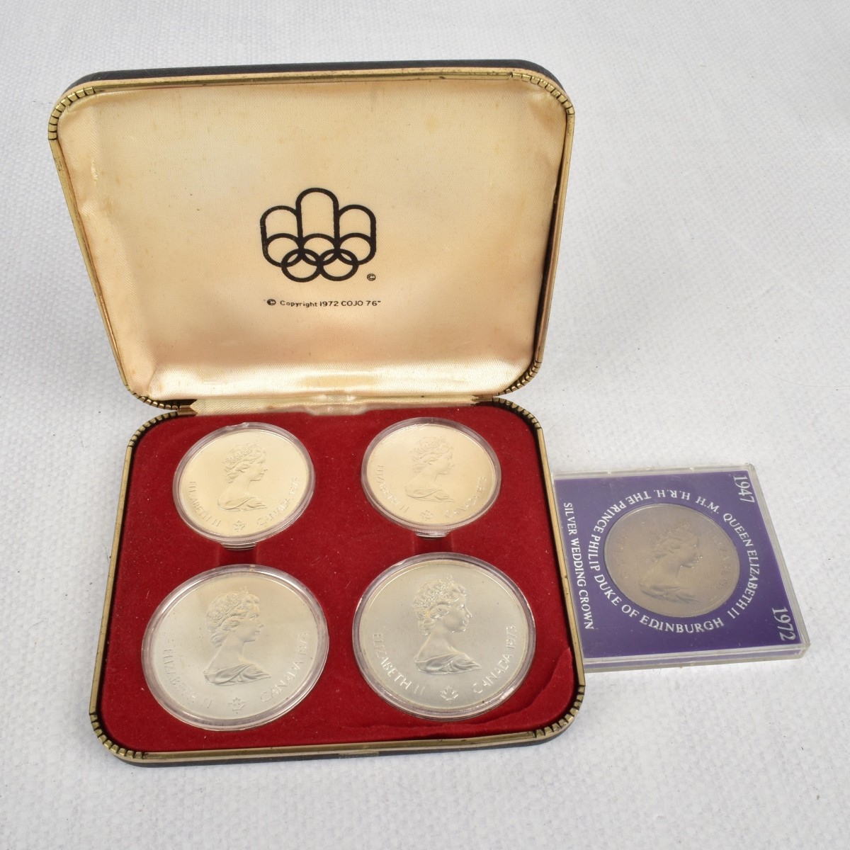 Montreal Olympic 1976 Sterling Silver Coins