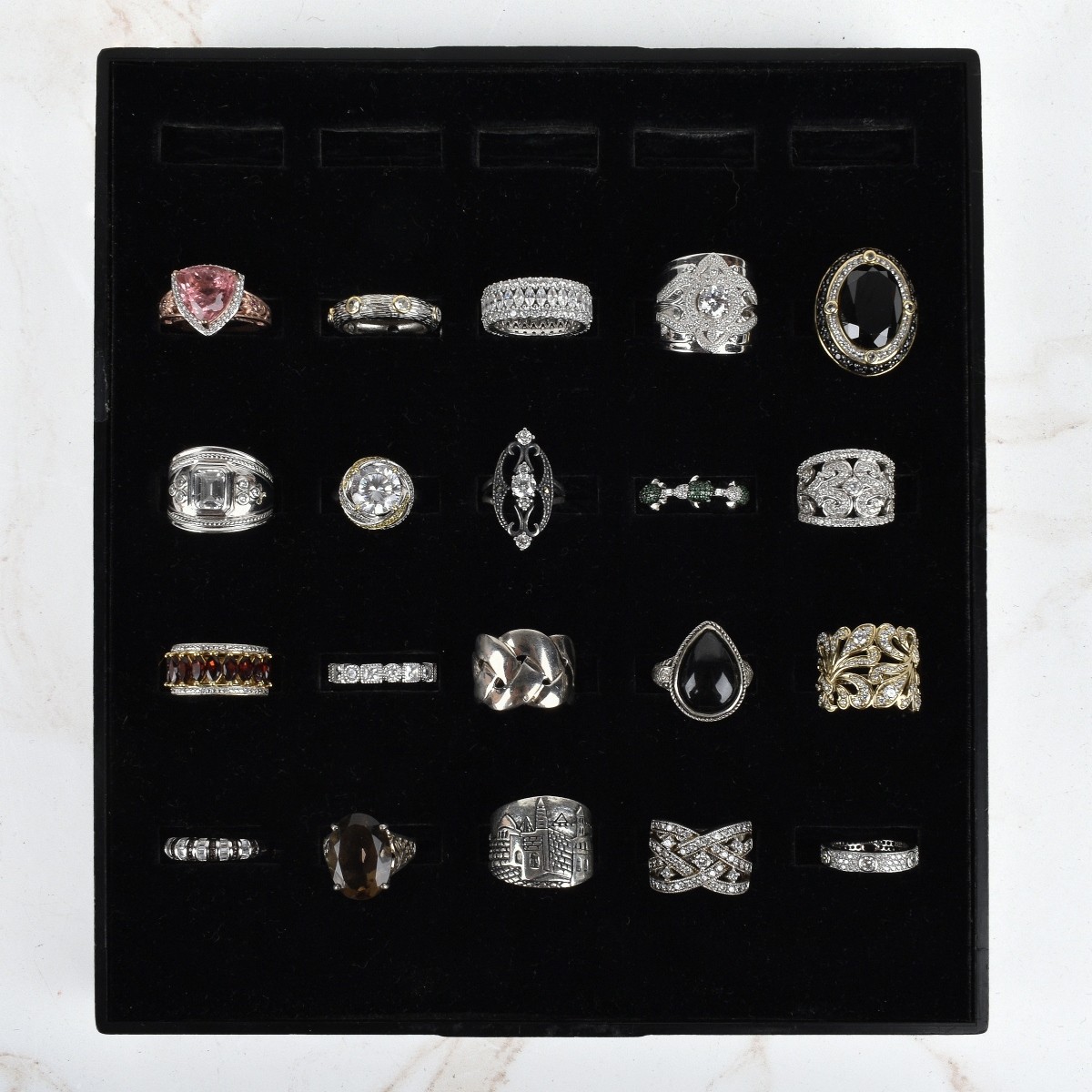 Collection of Sterling Silver Rings