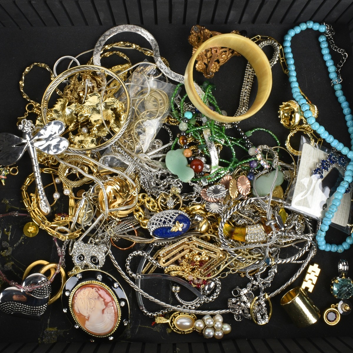 Box Lot of Fashion Jewelry