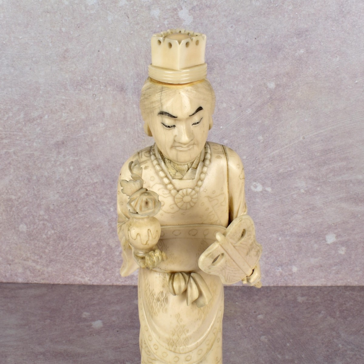 Carved Japanese Figurine