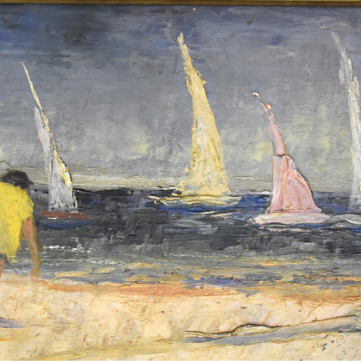 Impressionistic Beach Scene