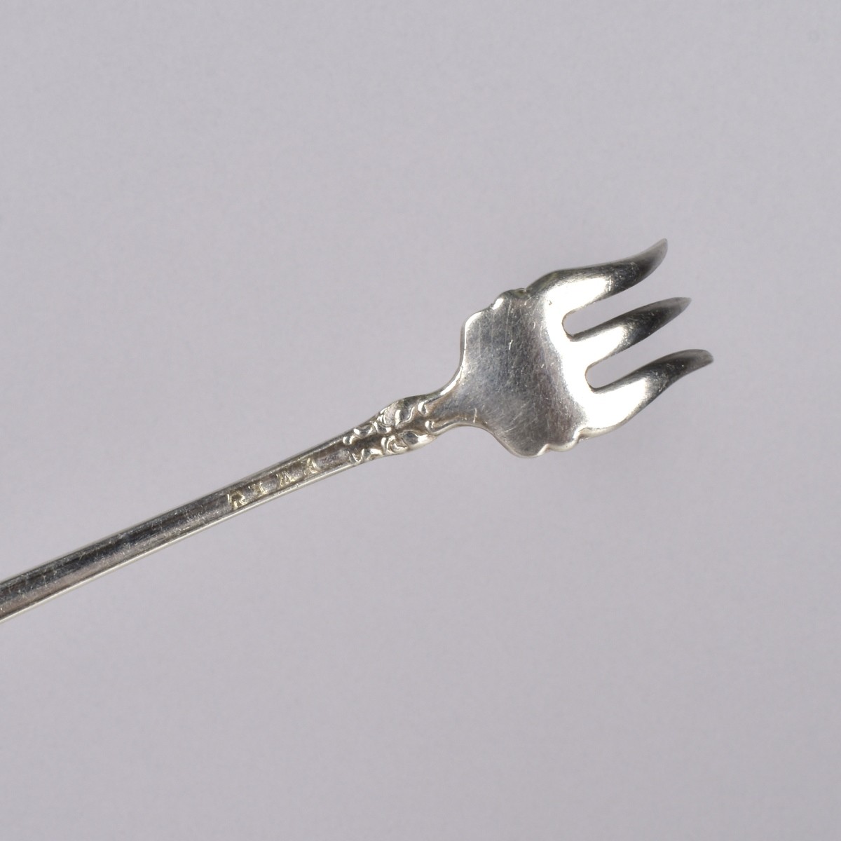 Sterling Silver Cocktail Forks/Tong