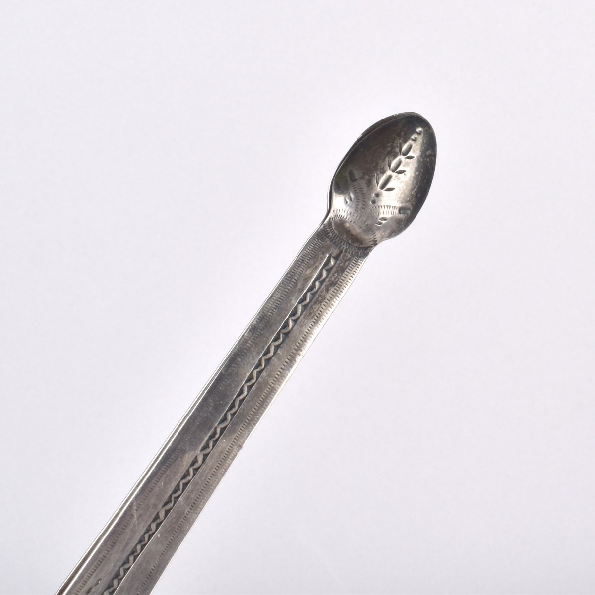 Sterling Silver Cocktail Forks/Tong