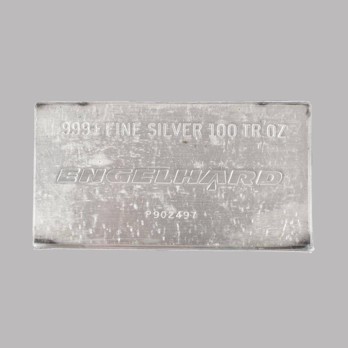 Engelhard 100 OZT Fine Silver Bar