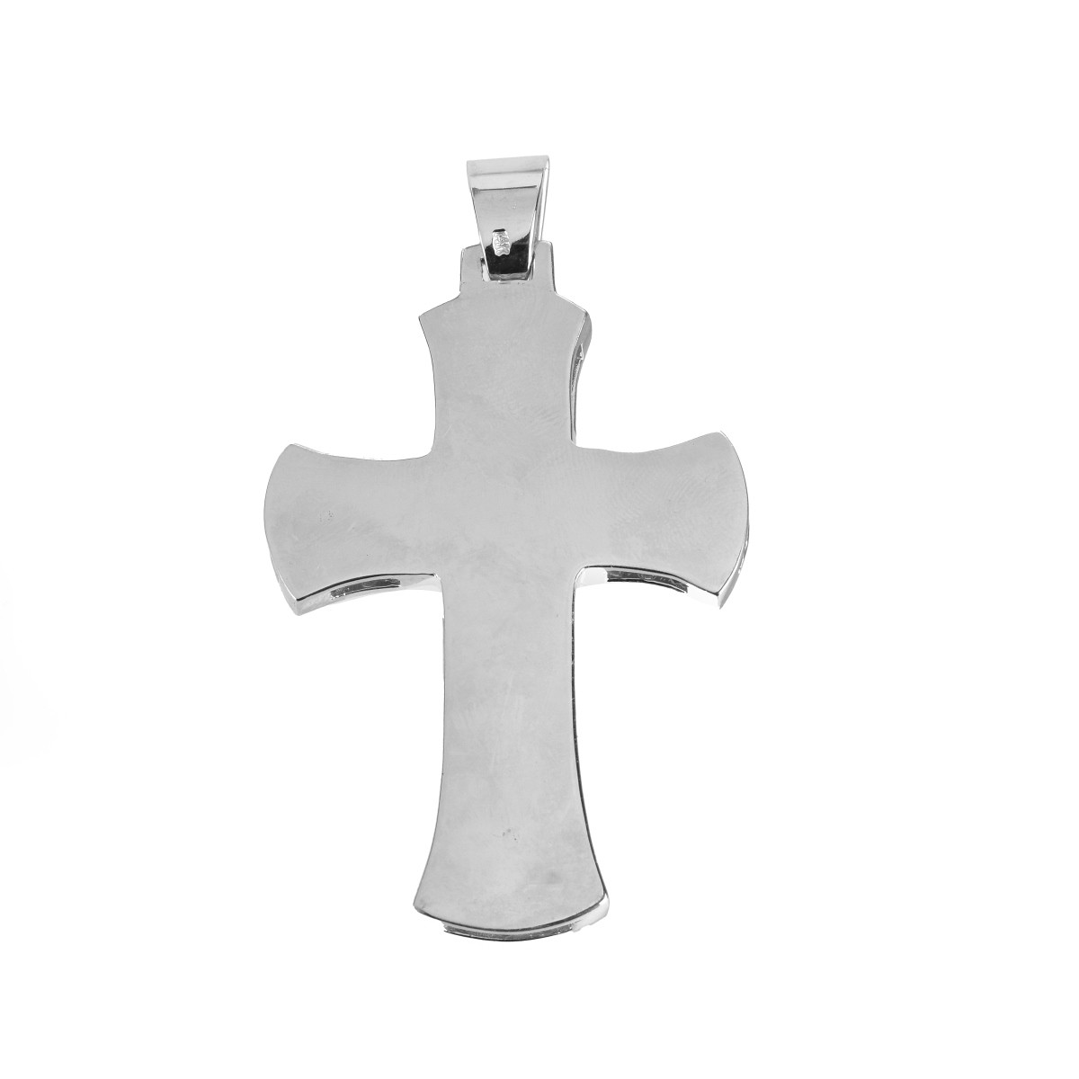 Diamond and 14K Cross Pendant