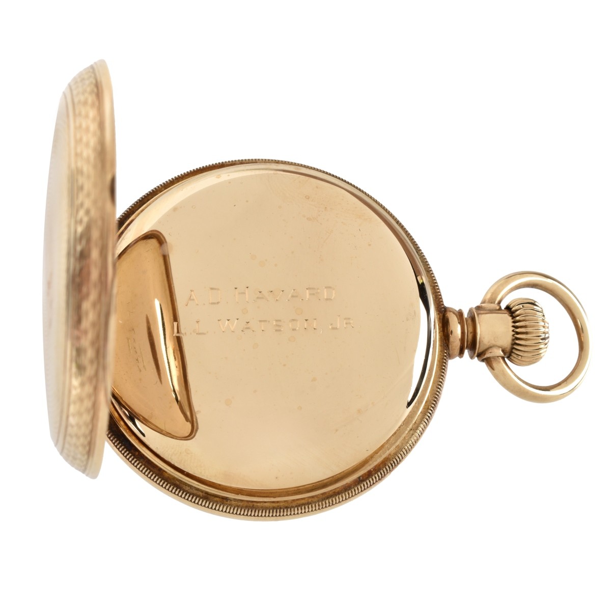 A. W. Co. Waltham 14K Pocket Watch