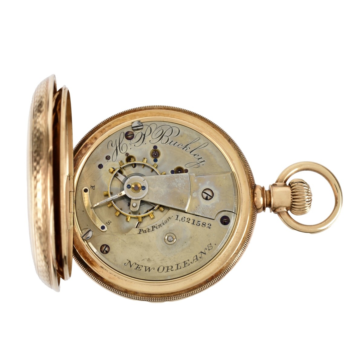 A. W. Co. Waltham 14K Pocket Watch