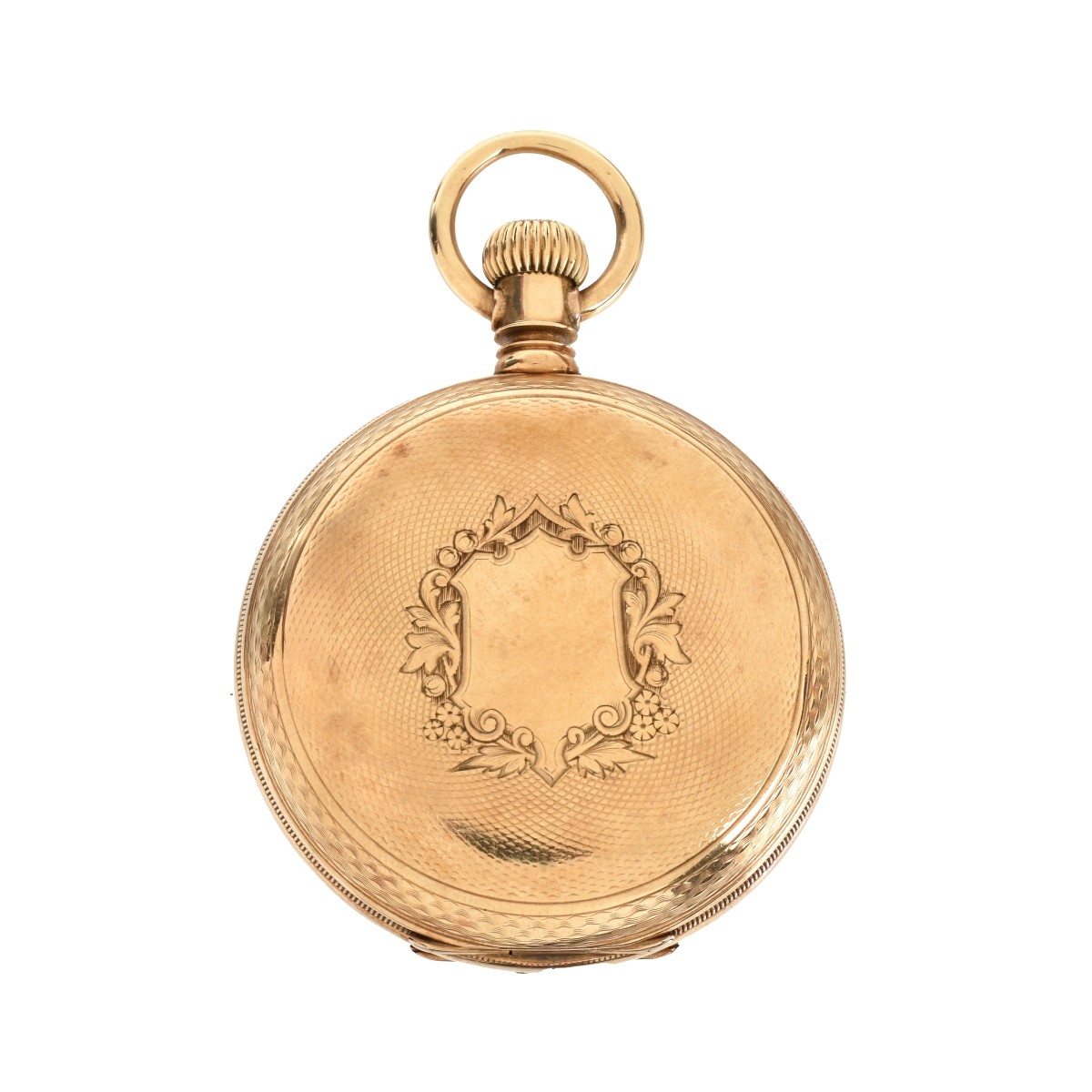 A. W. Co. Waltham 14K Pocket Watch