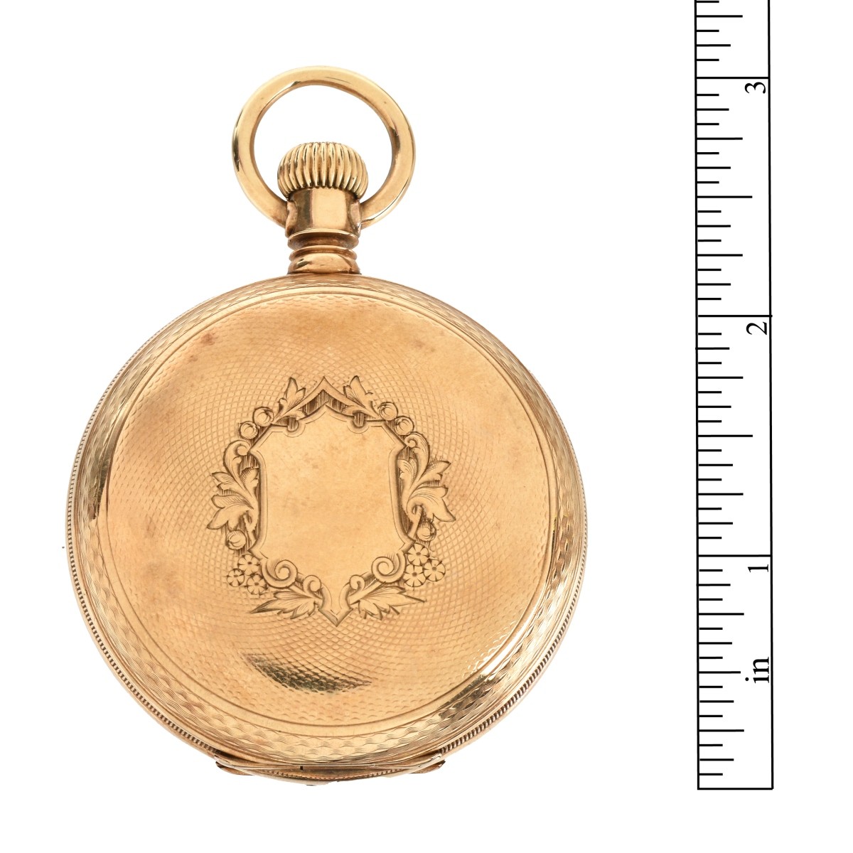 A. W. Co. Waltham 14K Pocket Watch