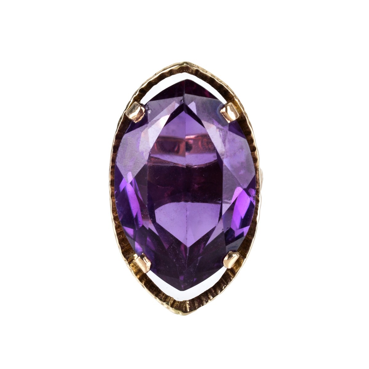 Amethyst and 14K Ring