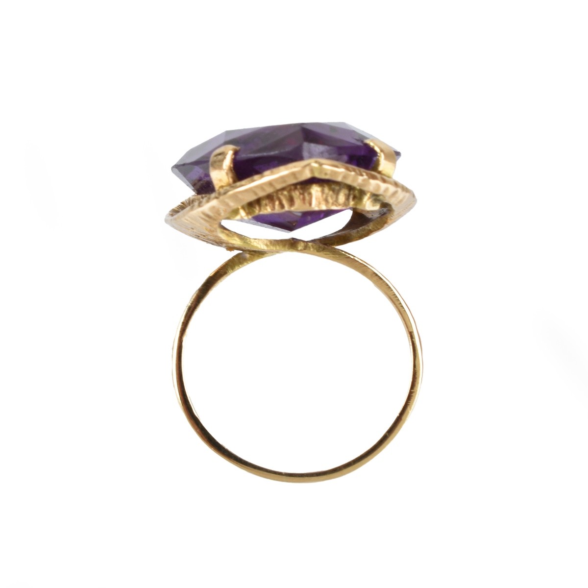 Amethyst and 14K Ring