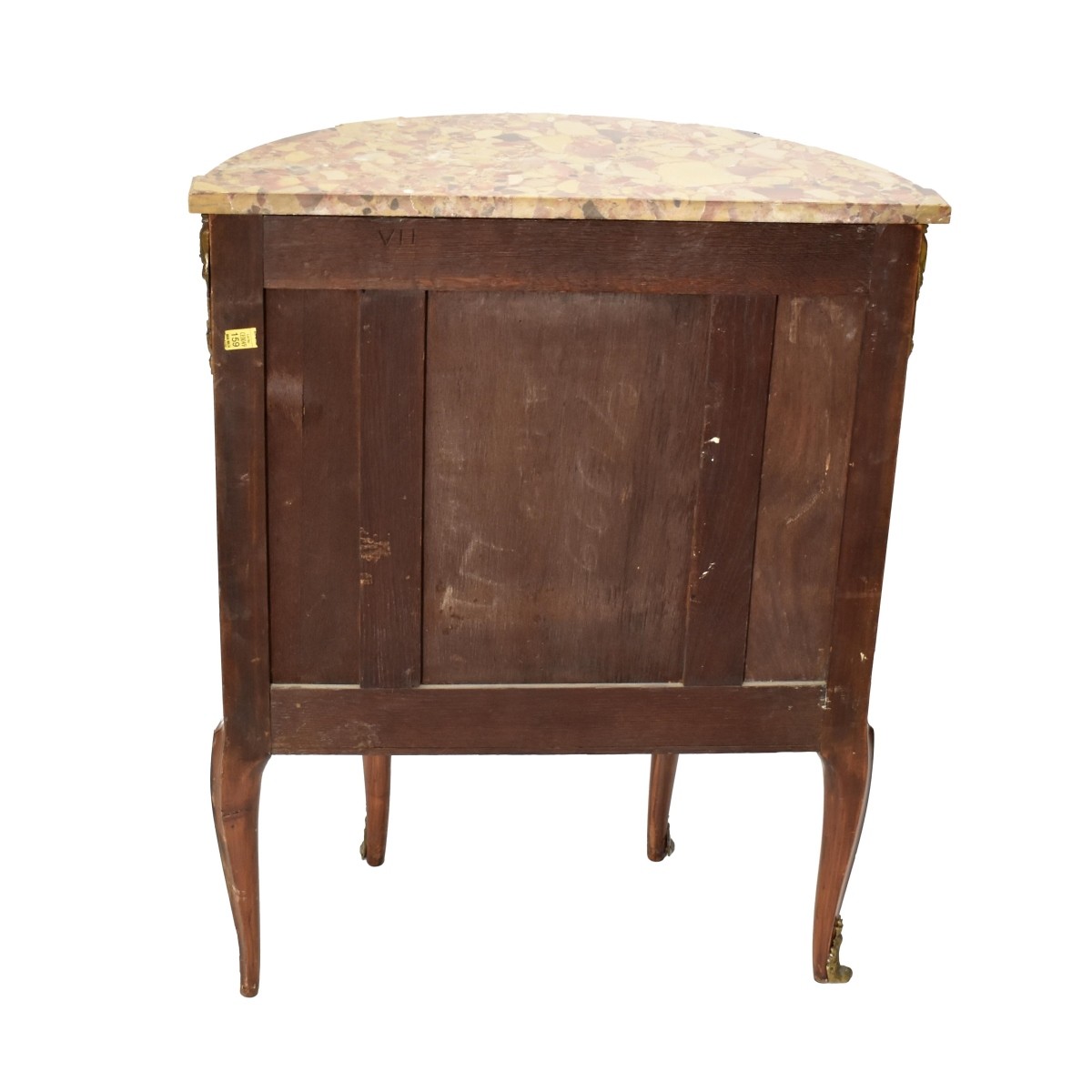 French Marble top Commode with Inlay