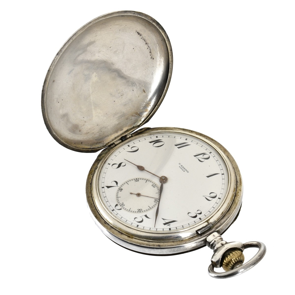 Ulysse Nardin Silver Pocket Watch