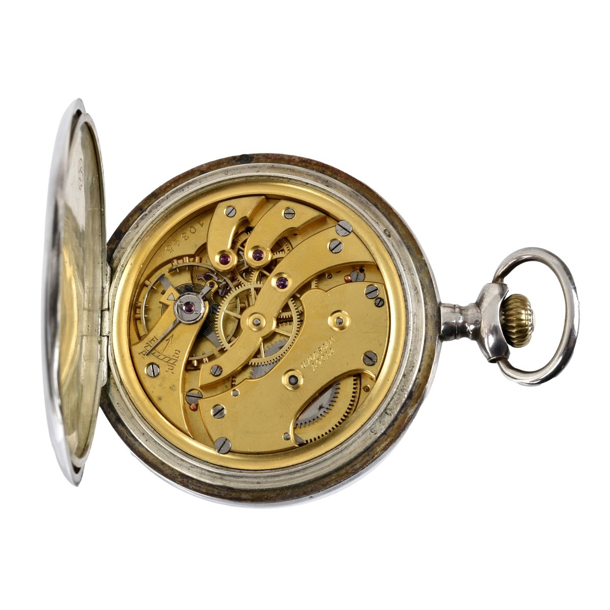 Ulysse Nardin Silver Pocket Watch