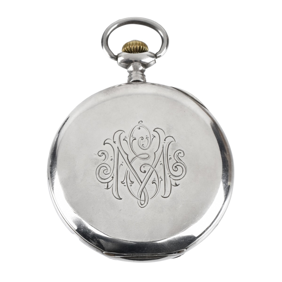 Ulysse Nardin Silver Pocket Watch