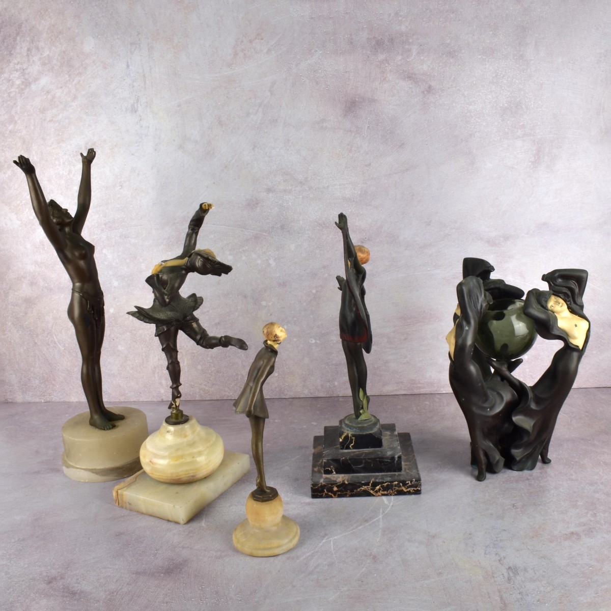 Collection of Art Deco Figurines