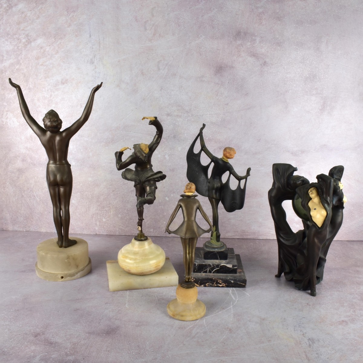 Collection of Art Deco Figurines