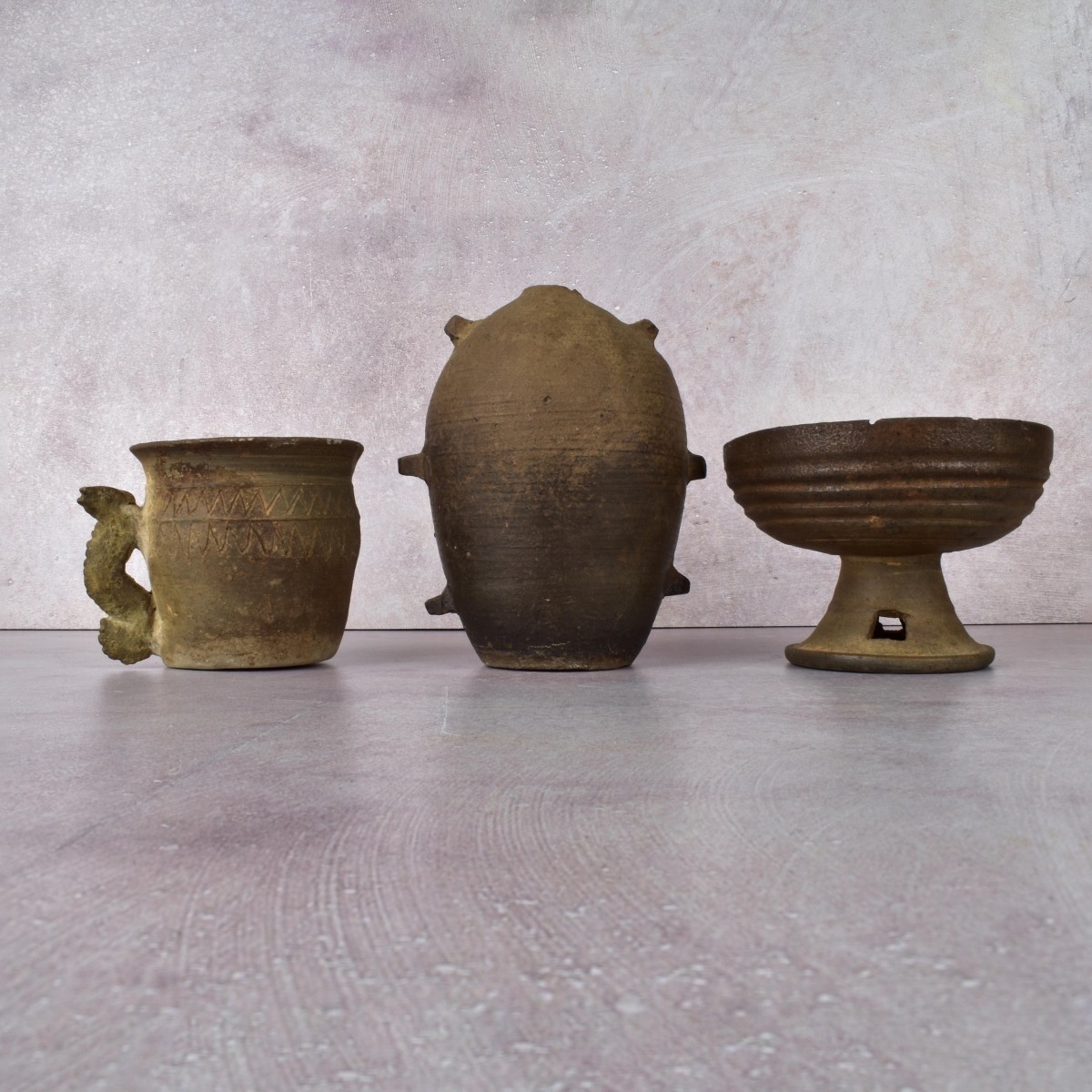 Assortment of Ancient Pottery