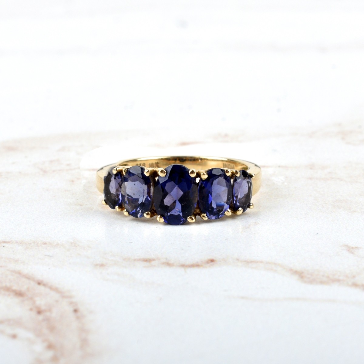 Tanzanite and 10K Ring