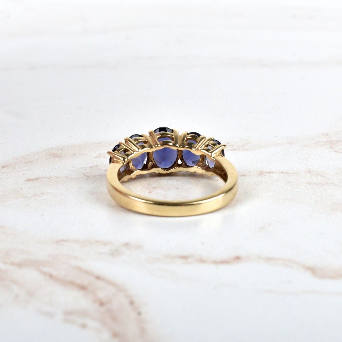 Tanzanite and 10K Ring