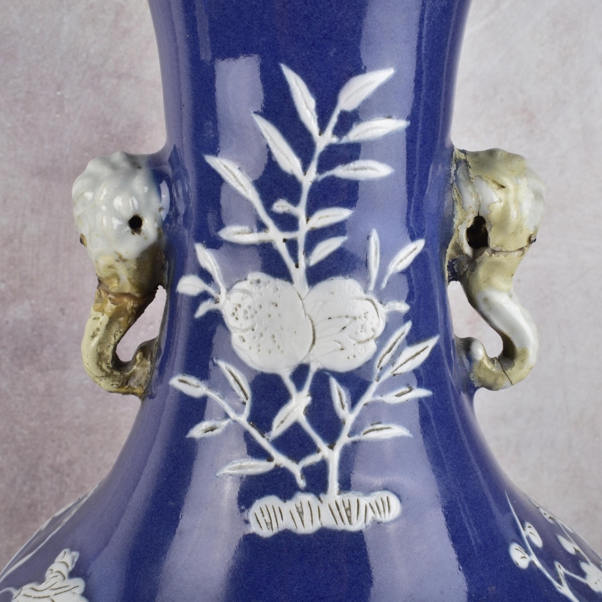 Blue and White Pottery Vases as Lamps