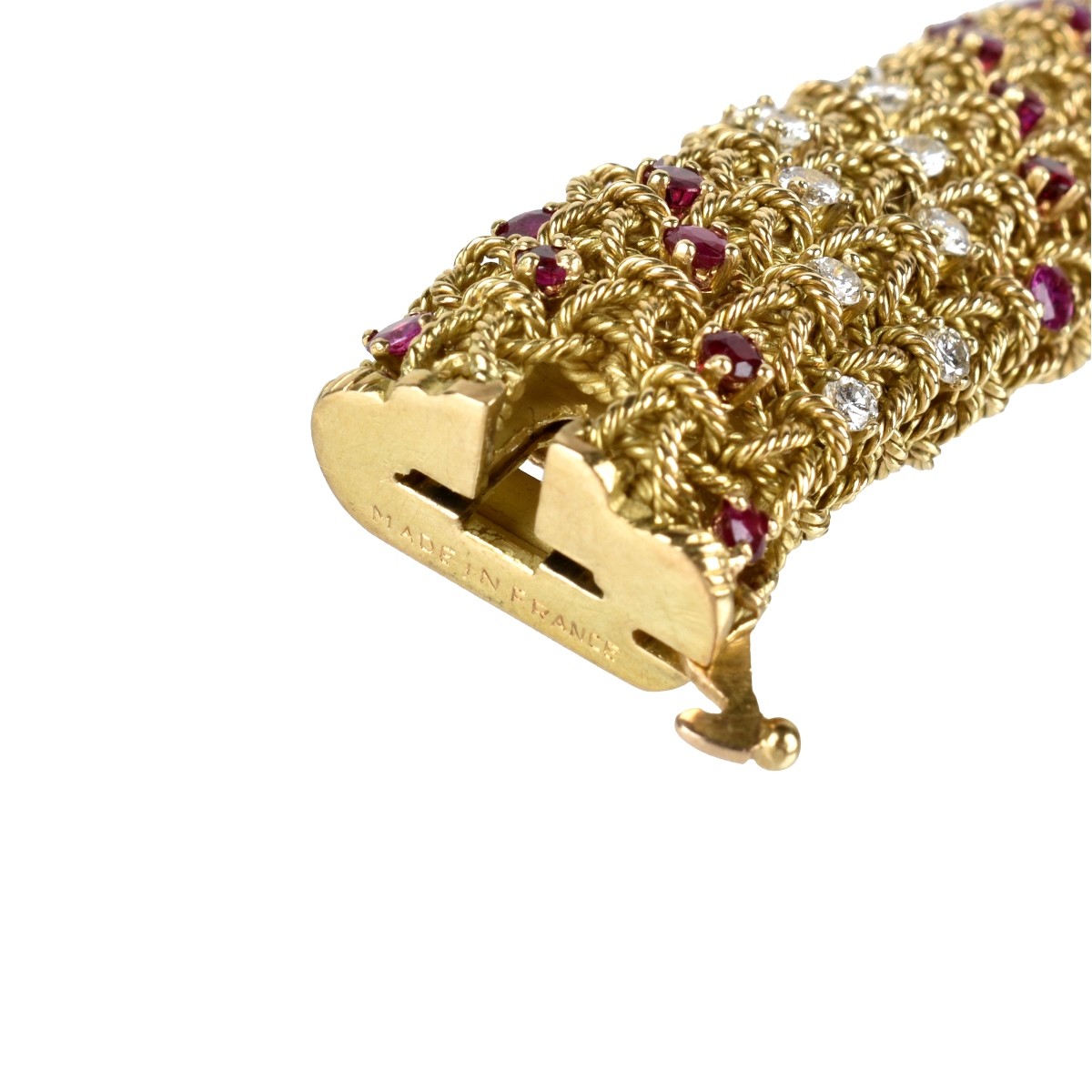 Ruby, Diamond and 18K Bracelet