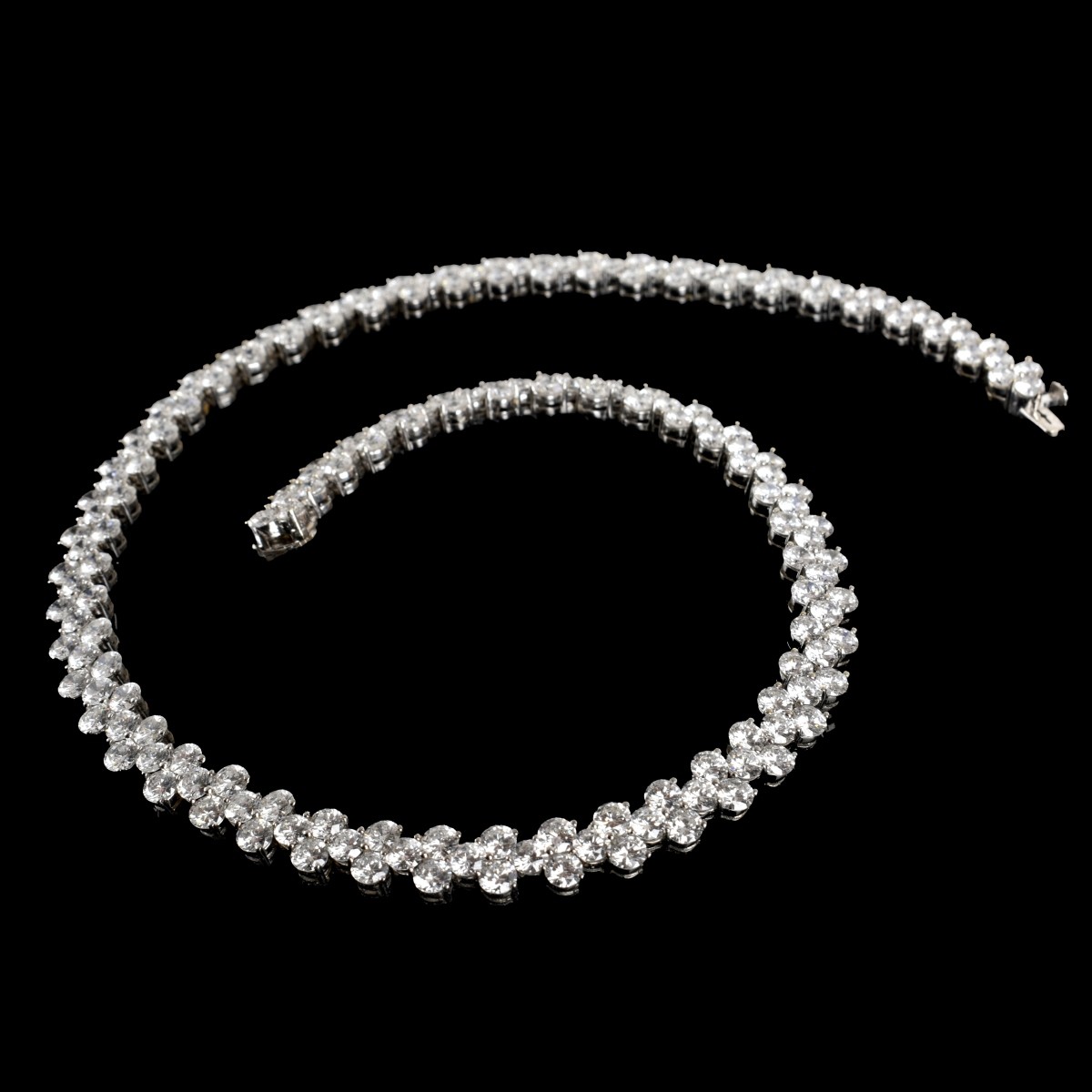 Diamond and Platinum Necklace