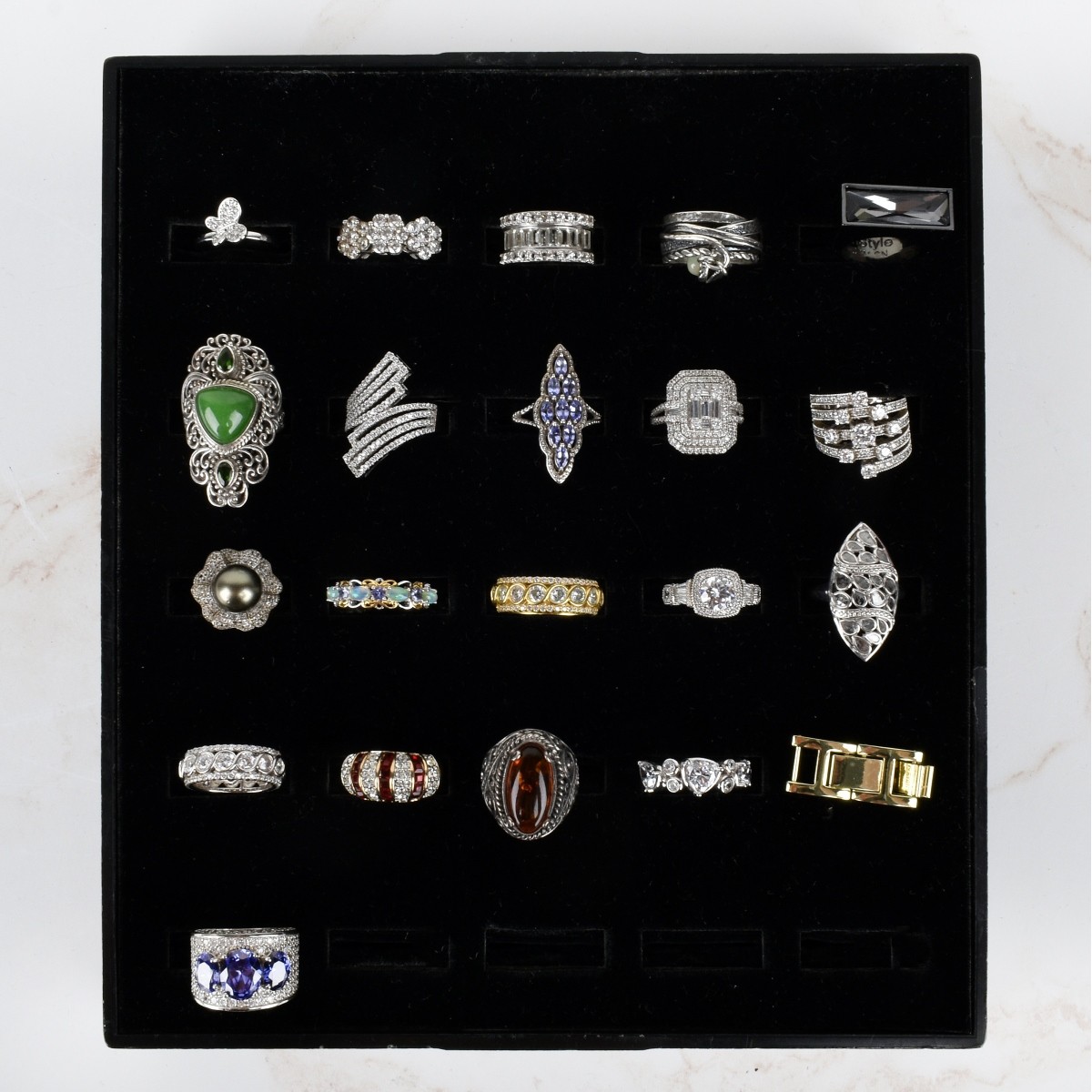 Collection of Sterling Silver Rings