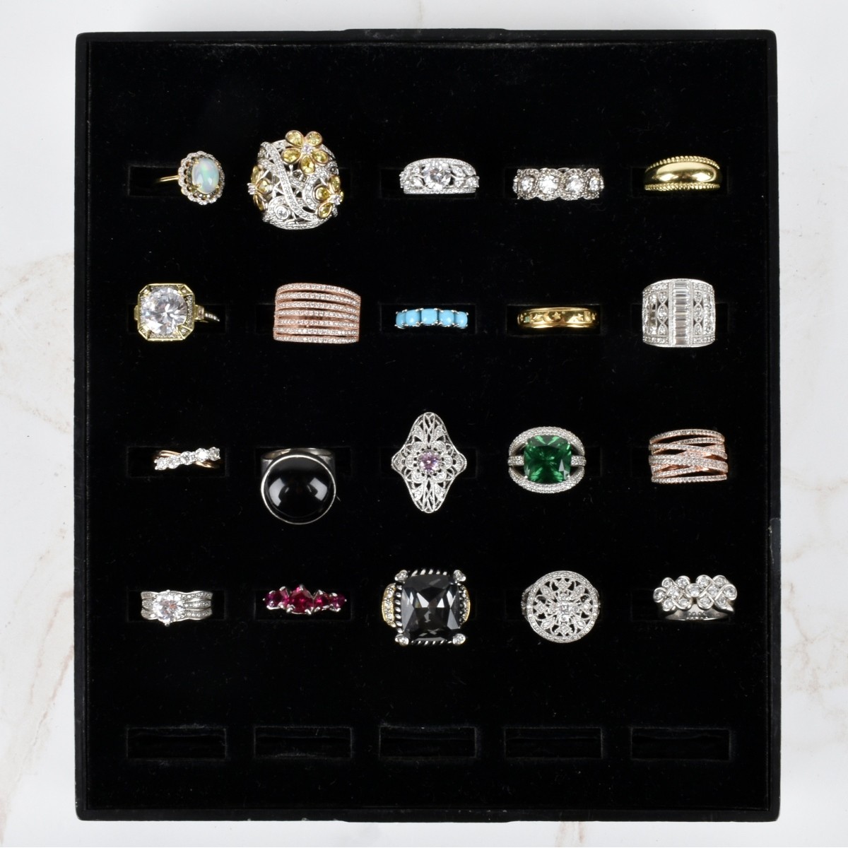 Collection of Sterling Silver Rings