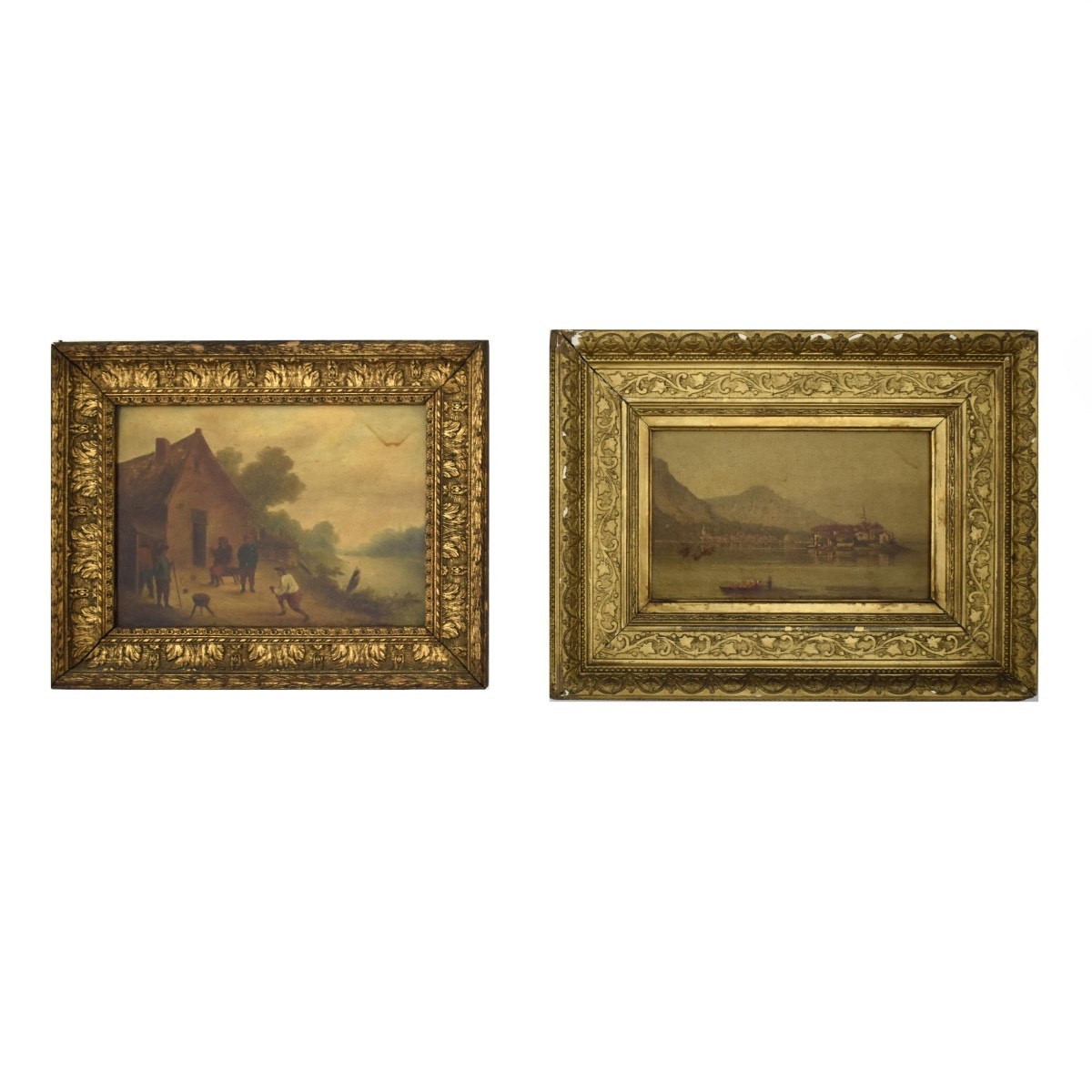 Two Antique Framed Paintings