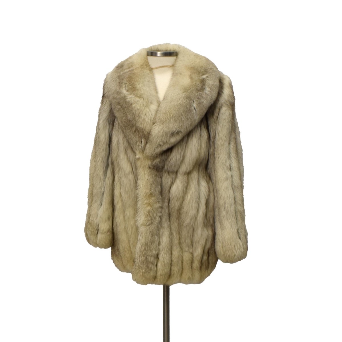 White Fox Fur Jacket