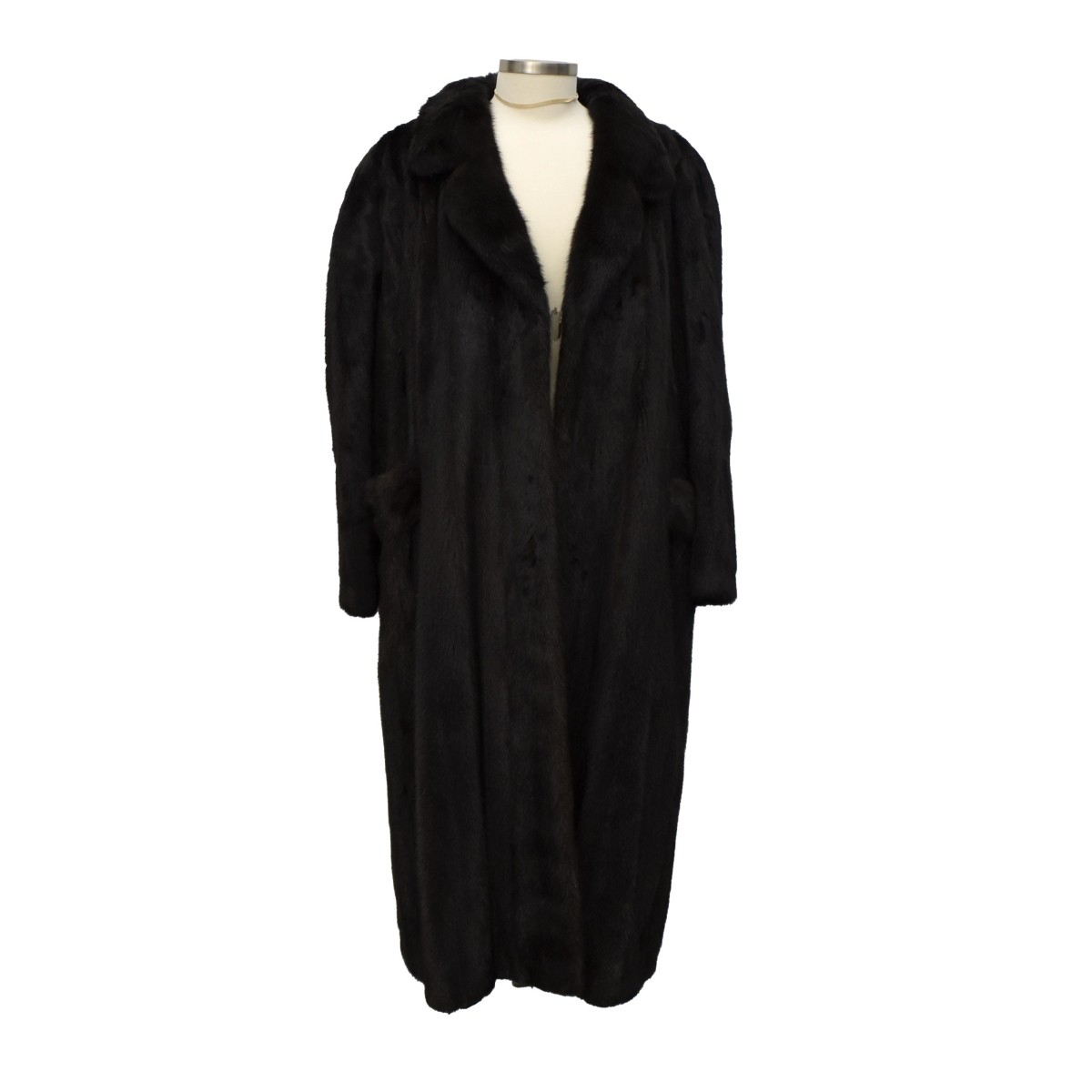 BLACKGLAMA Ranch Mink Coat