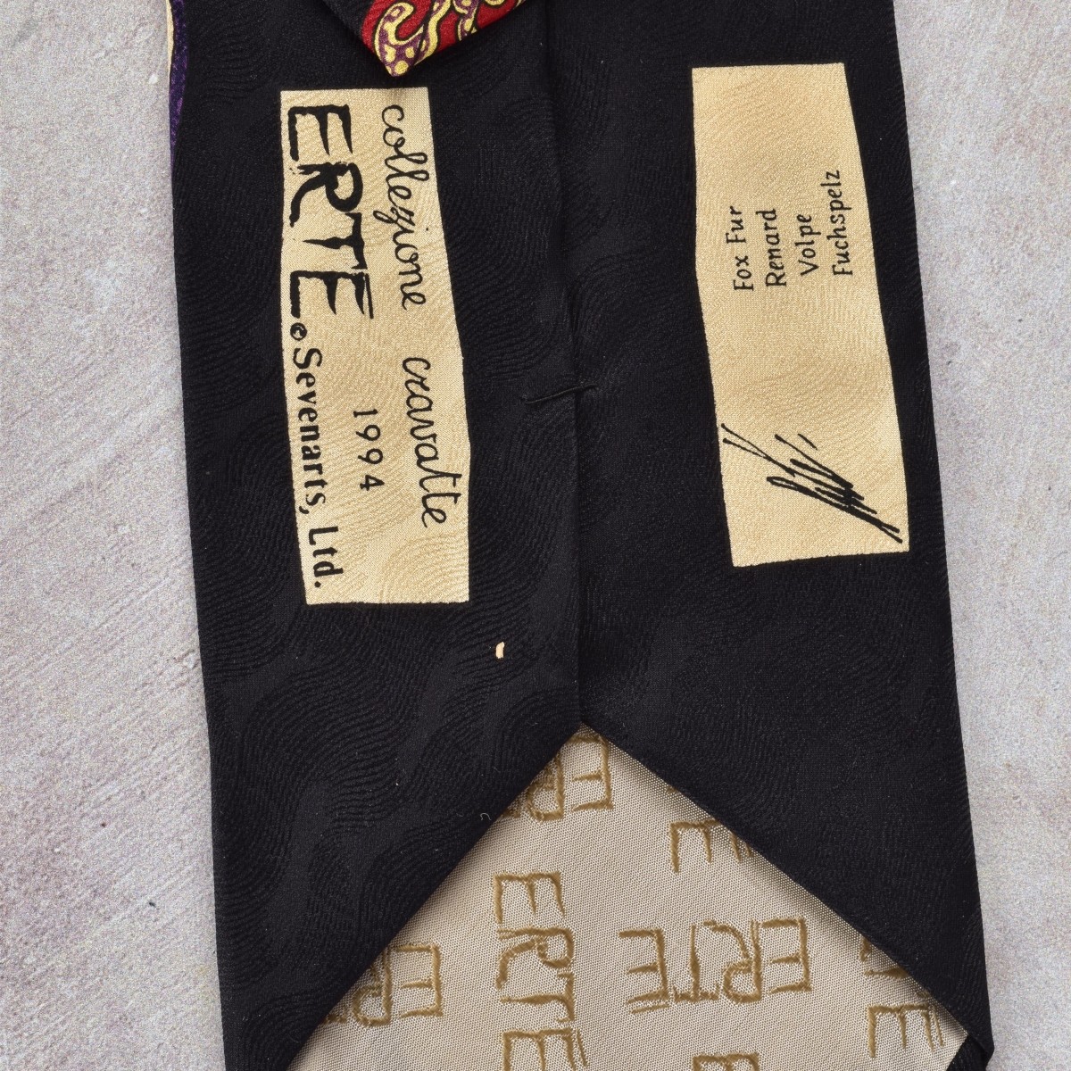 Collection of Vintage Designer Silk Ties