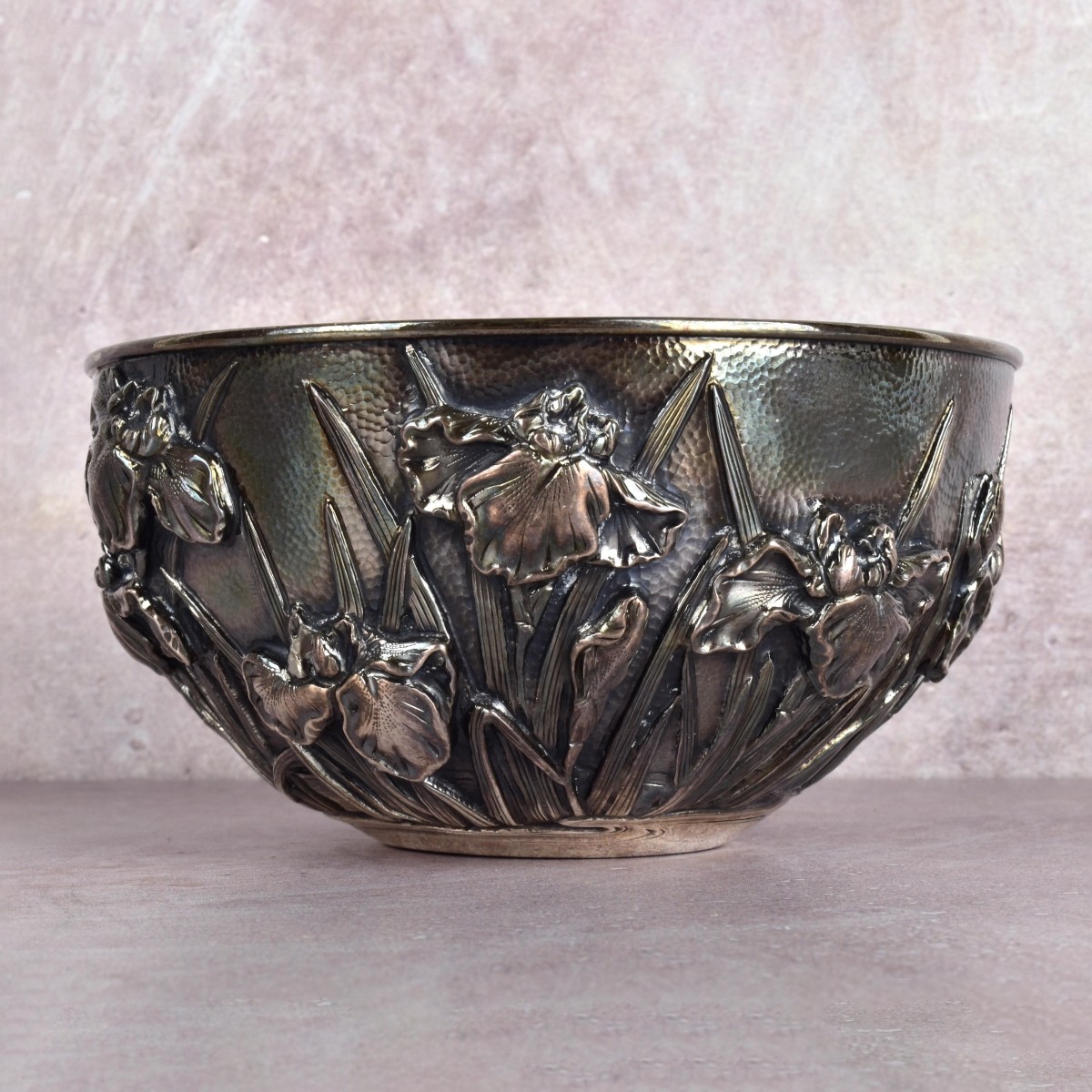 Watanabe Workshop Silver Repousse Bowl