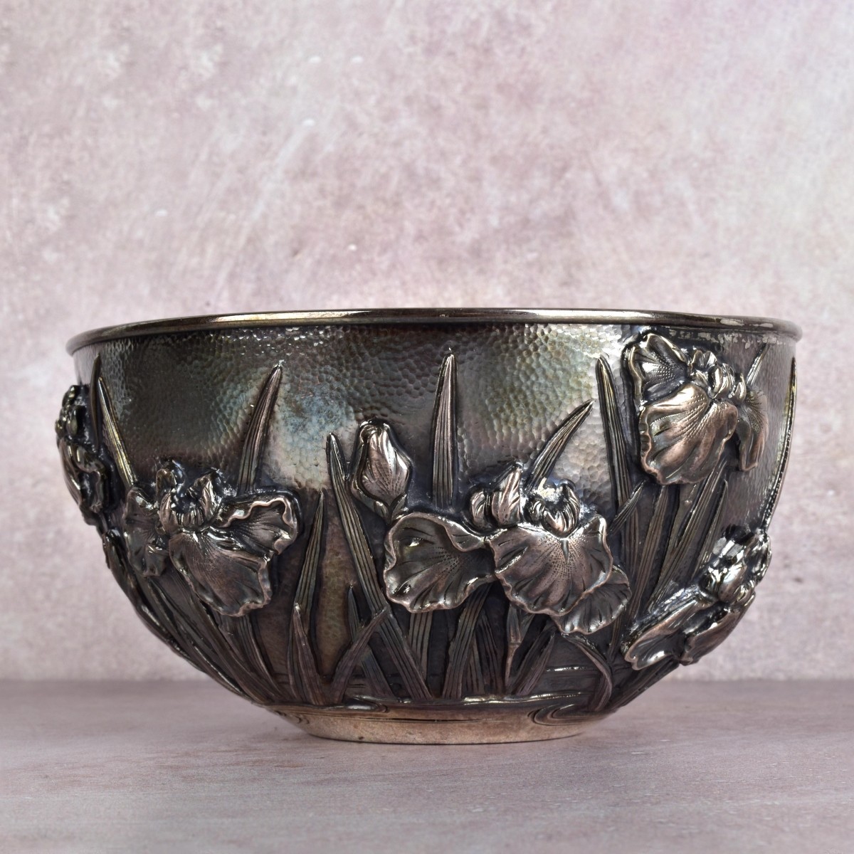 Watanabe Workshop Silver Repousse Bowl