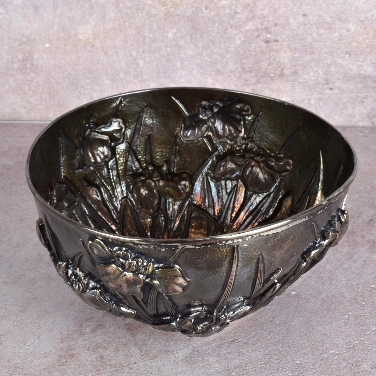 Watanabe Workshop Silver Repousse Bowl