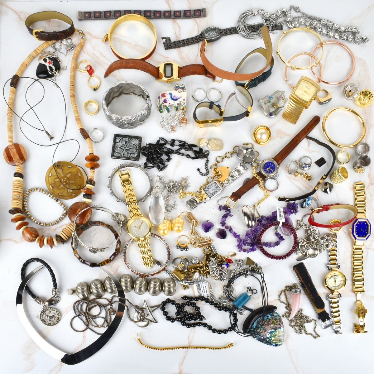 Collection of Vintage Costume Jewelry