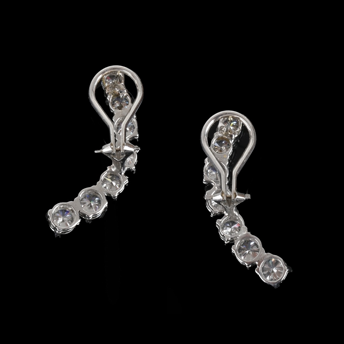 Diamond and 14K Earrings