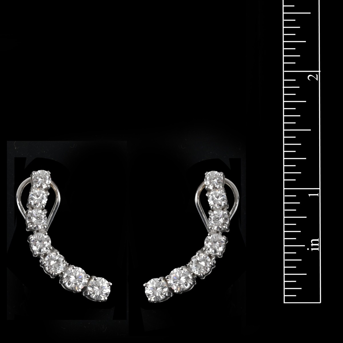 Diamond and 14K Earrings