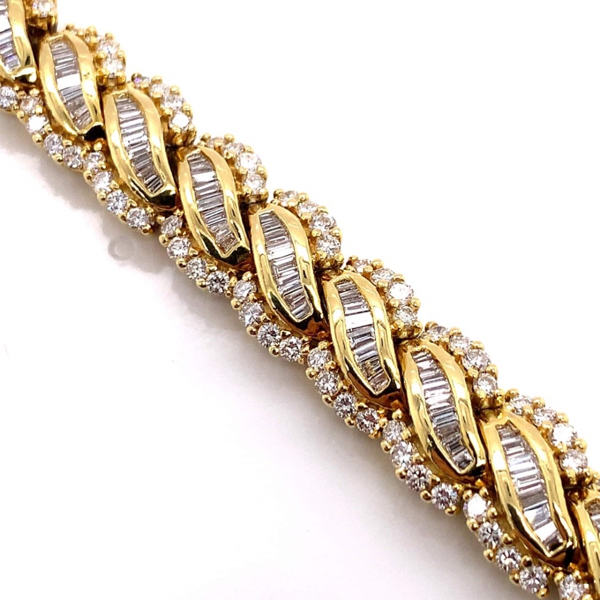 Diamond and 18K Bracelet