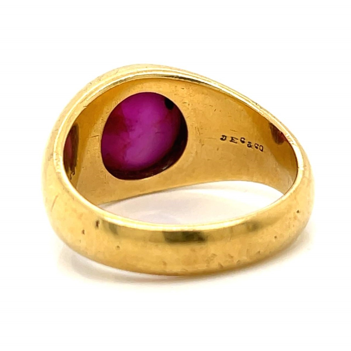 GIA / JE Caldwell Burma Ruby Ring